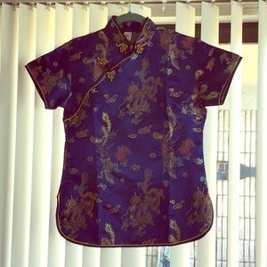 Japanese Cheongsam Blouse